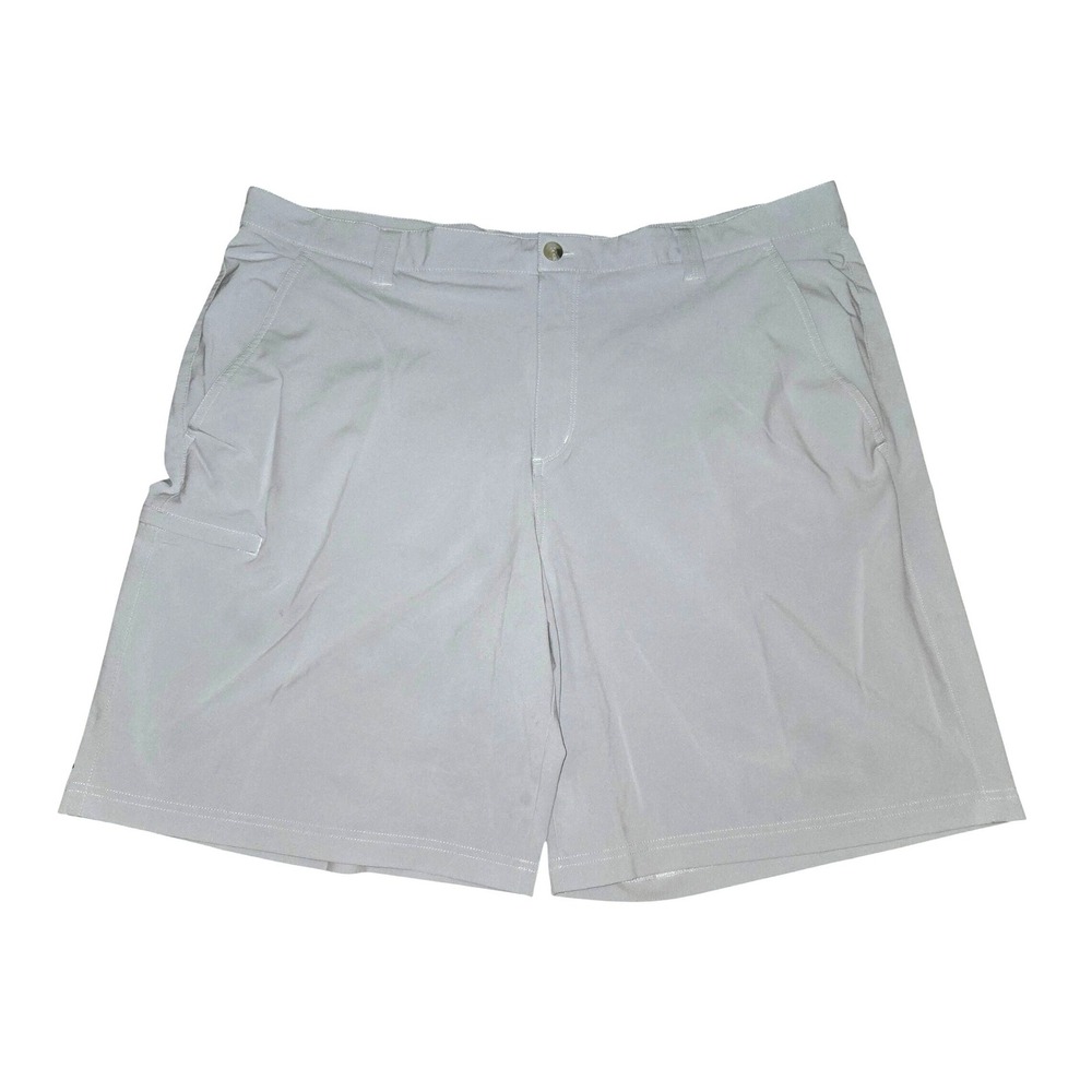 Columbia PFG Grander Marlin II‎ Offshore Shorts Men 44 Gray FM4602 Omni-Shield